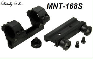 AR-15 Carry Handle and Flat Top Ring Mount
