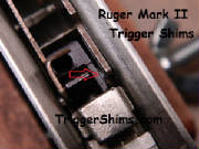 Ruger Mark II Trigger Shims