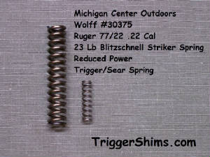 Wolff Ruger 77/22 Rifle Tune-up Pak