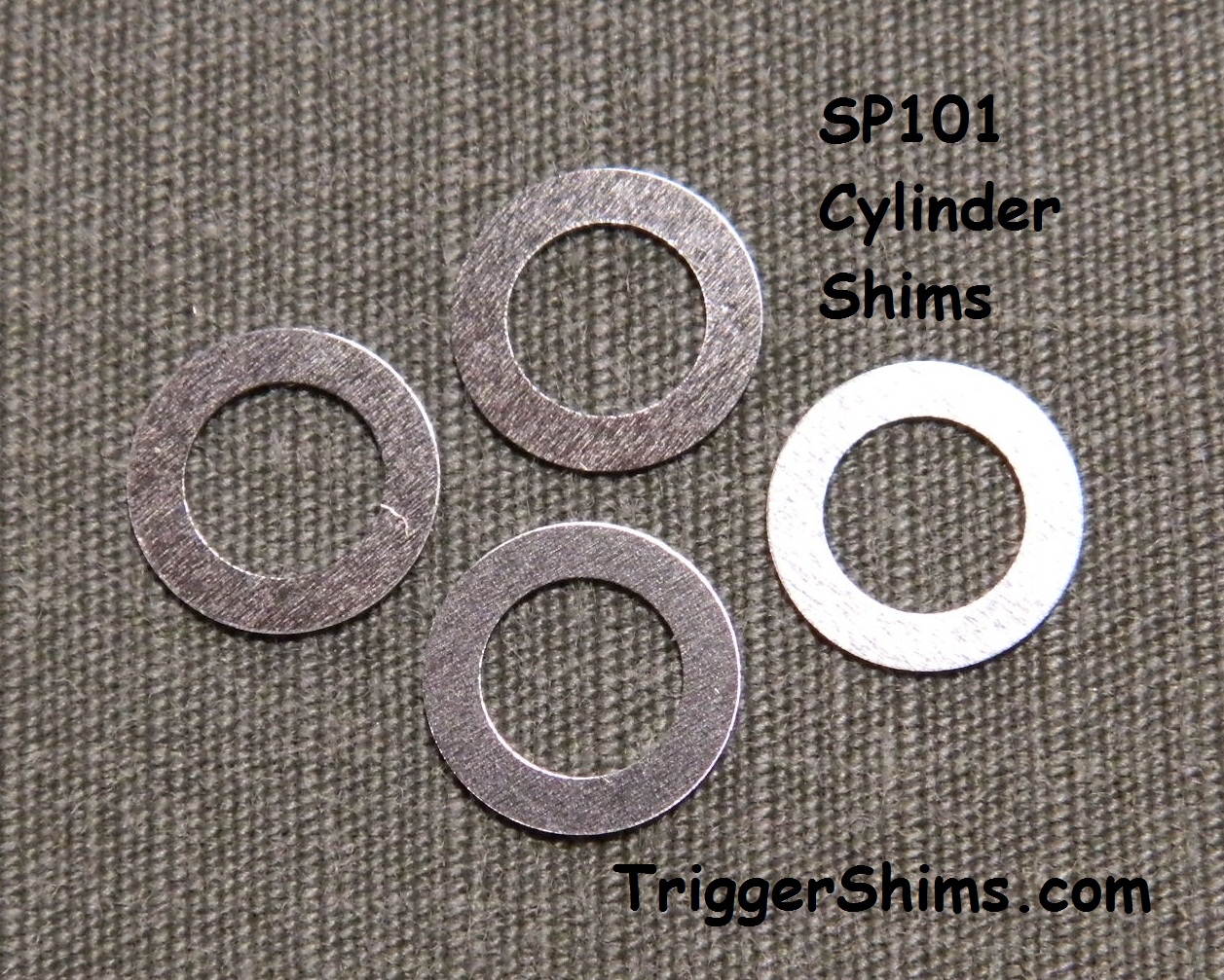 MTC Steel Cylinder Shims Compatible with Smith & Wesson K Eliminate Shake L N Frame Revolver
