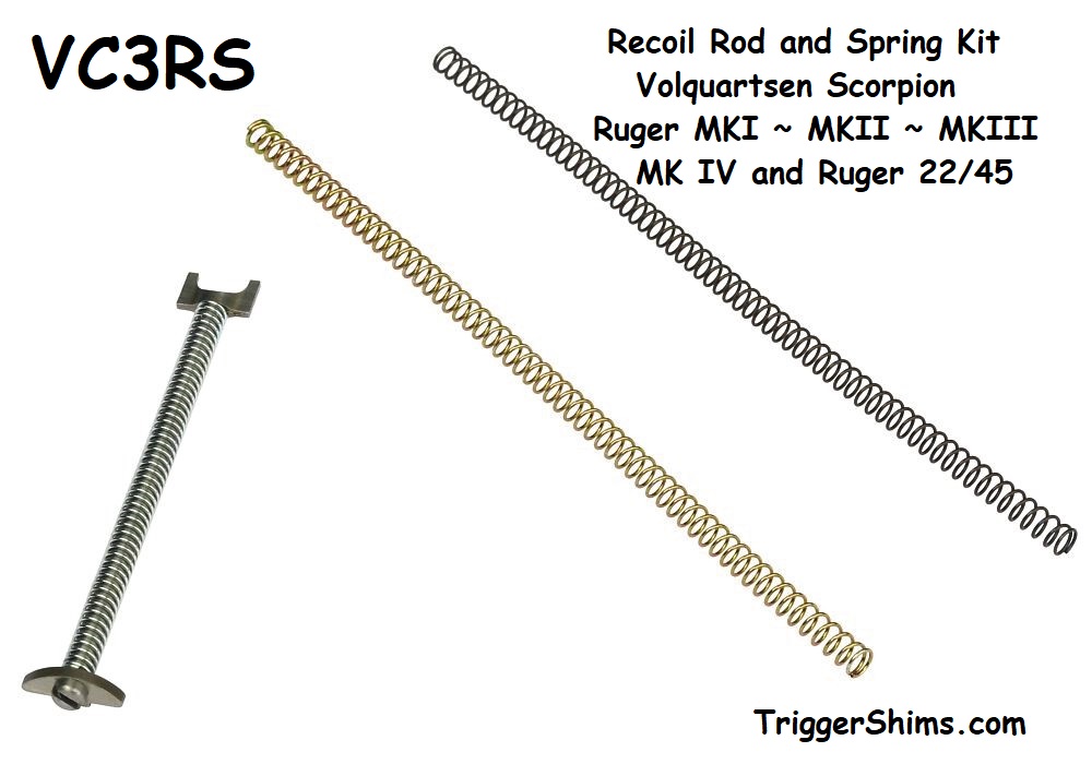 Volquartsen Ruger MK II III IV 22/45 Magazine Follower Button (2 Pack) – VC3FB‑2