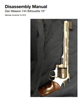 Dan Wesson Disassembly Manual