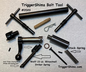 Ruger / Remington Bolt Tool - Click-to-Expand TriggerShims Bolt Tool