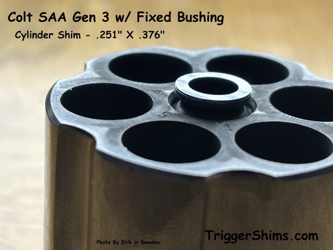 Colt SAA Revolver Generation 3 Fixed Bushing