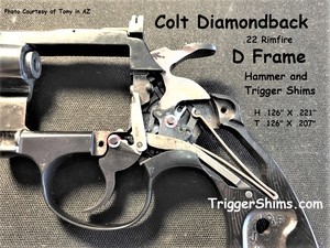 Colt D Frame Diamondback .22 Revolver