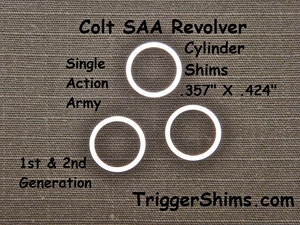 Colt SAA Revolver Cylinder Shim
