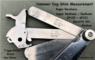 Measuring for a Hammer Dog Shim - Click to Enlarge HDS