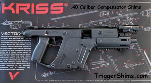 40 Cal Kriss W/ Comp Shims