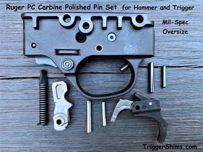 TriggerShims PC Carbine Hammer/Trigger Pin Kit ~ Click to Enlarge Item# RPCC-HTP