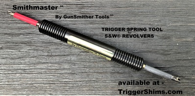 SMITHMASTER™ - TRIGGER SPRING TOOL FOR S&W® REVOLVERS SMITHMASTER™ - TRIGGER SPRING TOOL FOR S&W® REVOLVERS