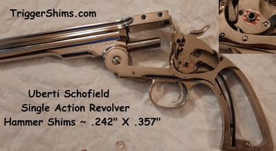 Uberti Schofield Hammer Shim ~ Click to Enlarge Uberti Schofield Hammer Shim