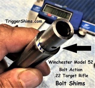 Winchester 52 Target Bolt Shim