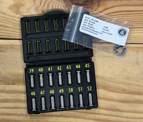 Whidden Gunworks .22 LR Headspace Gauge Set with Storage Case