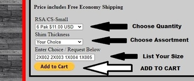After Checking All Selections, Click Add-To-Cart Choose Add To Cart Picture
