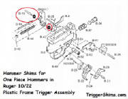 1022 Plastic Trigger Housing Diagram