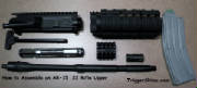 How To Build an AR-15 .22 Rifle Parts Picture