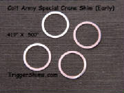 Early Colt Army Special Crane Shim