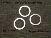 Colt M1917 New Service Cylinder Shims