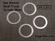 Dan Wesson Small Frame Revolver Cylinder Shims