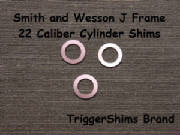 Smith and Wesson J Frame Rimfire Cylinder Shims