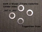 SW J Frame Centerfire Revolvers Cylinder Shims