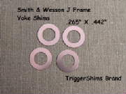 SW J Frame Yoke Shims