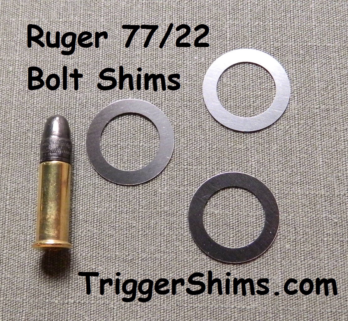 Ruger 77/22 Bolt Shims