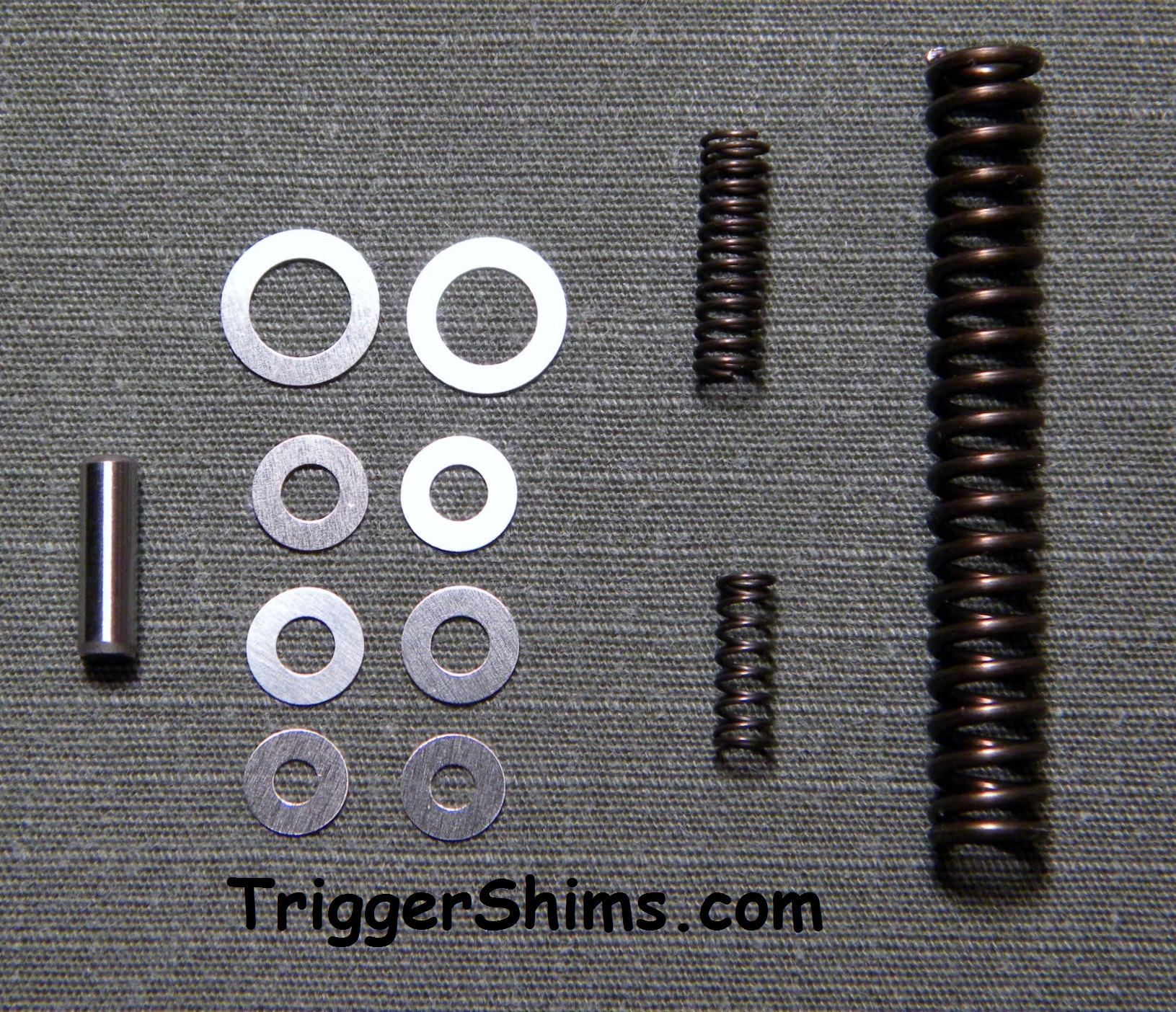 Combo Pak 8 Shims w/ Wolff Springs