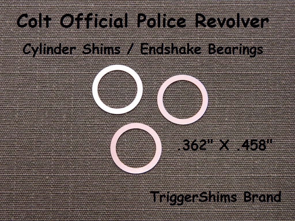 Colt Official Police Revolver Cylinder Shim