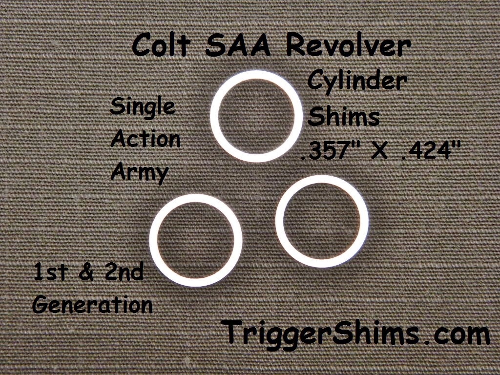 Colt Single Action Army Cylinder Shim Colt Single Action Army Cylinder Shim
